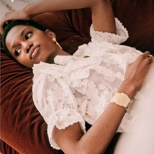 Sezane Jordanna Blouse.